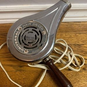 Vintage antique hair blow dryer